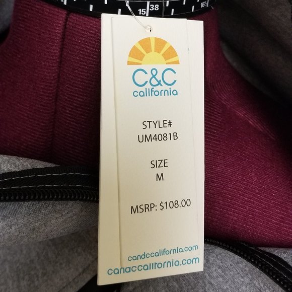 C & C califronia Women's Jacket-Sweater Size M - Picture 6 of 7